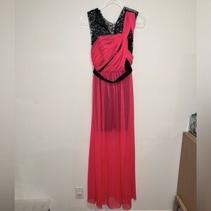 NWT Chiffon and Lace Gown - ABS By Allen Schwartz - Size 2